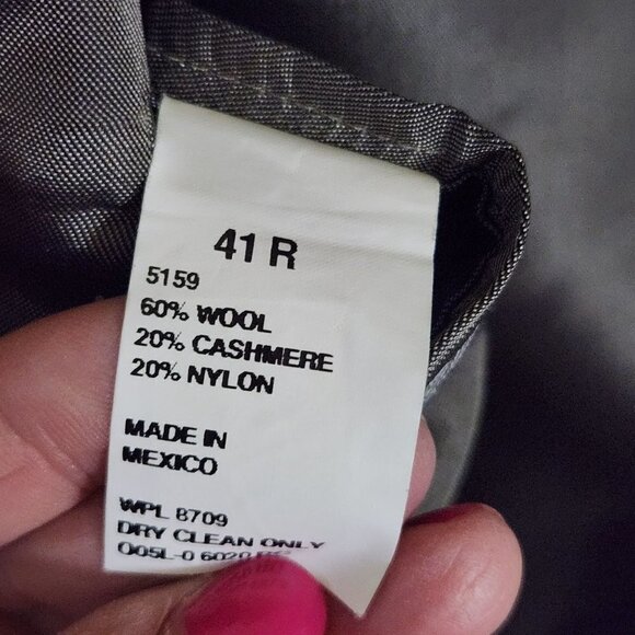 Oscar De La Renta Vintage Camel Cashmere Wool Sport Jacket Blazer  Size 41R - Picture 5 of 5